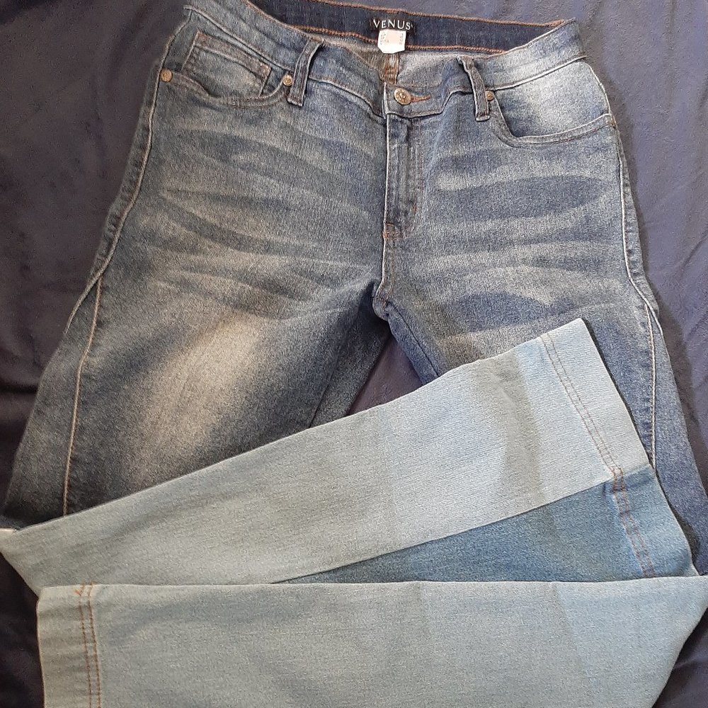 VENUS FLARE LEG RETRO JEAN-SZ 8